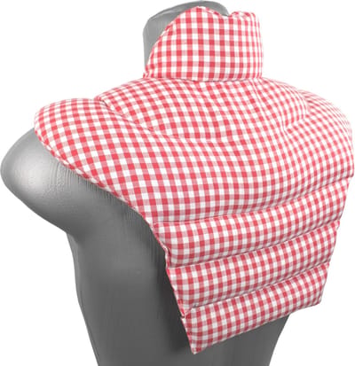 2-in-1 Nekkussen - Warmte en Kou Kersenpitkussen voor Nek, Schouders en Rug - Comfortabel en Multifunctioneel