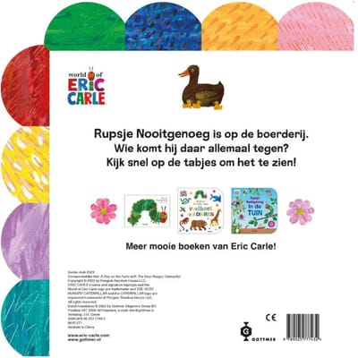 Een Dagje Op De Boerderij Met Rupsje Nooitgenoeg - Rupsje Nooitgenoeg - Eric Carle