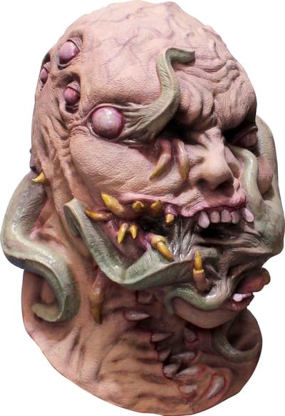 Partychimp Slangen en Maden Volledig Hoofd Masker Halloween voor bij Halloween Kostuum Volwassenen Carnaval - Latex - One size