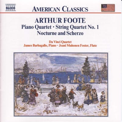 DaVinci Quartet, James Barbagallo - Foote: Chamber Music Vol. 2: Piano Quartet | String Quartet No. 1 | Nocturne And Scherzo (CD)