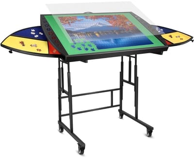 SCH® Puzzeltafel - Puzzel - Zwart- 82cm x 59cm x 1cm