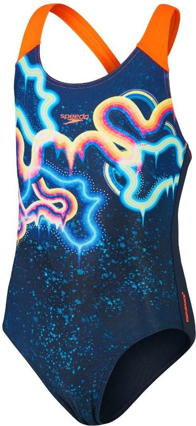 Speedo Digital Placement Splashback SportbadpakKinderen - Maat One size - Maat 152