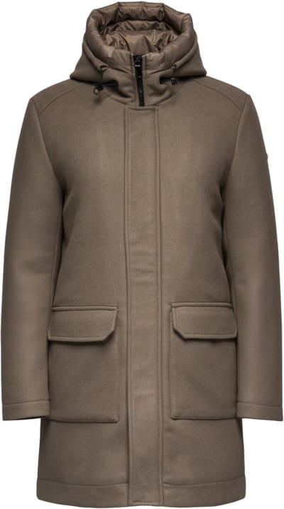 OMBRE Jas - Rits - Effen Bruin S