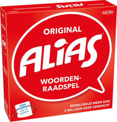 Tactic Alias – Bordspel – Partyspel – Woordspel – Familiespel – Vanaf 10 jaar - Meer dan 8 miljoen keer verkocht wereldwijd