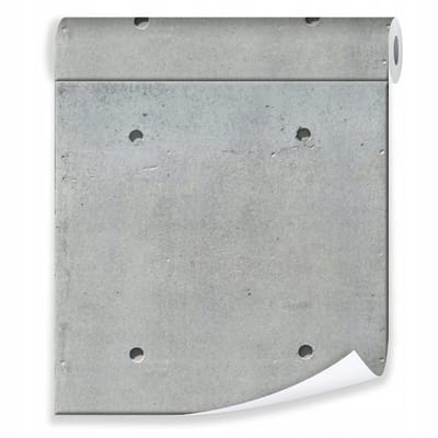 WALLARENA - Behang - Breedte 50 cm - Beton 3D Imitatie Muur Loft - Geschikt voor woonkamers, slaapkamers en kantoren - 10m