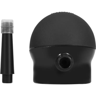Atomiseur d'application professionnelle pour fibres capillaires Buse Outils épaississants pour cheveux black