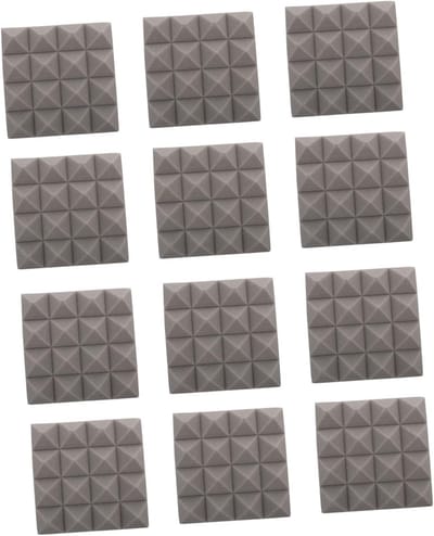 22stuks Pyramidvormige Geluidsabsorberende Panelen Voor Geluidsisolatie Studio Huizen Perfecte Oplossing Voor Professionele Thuisgebruik