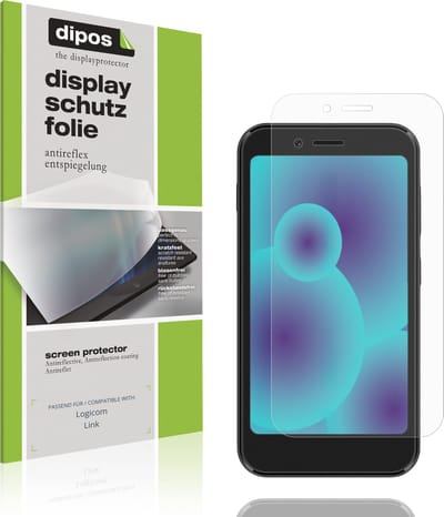 dipos – 4x Matte Beschermfolie geschikt voor Logicom Link | Krasbestendige & antireflecterende Screenprotector Ultra-Thin