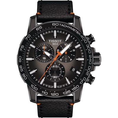 Tissot Montre Homme Supersport Chrono Basketball Edition Cadran Gris Et Noir Quartz T125.617.36.081.00 100M