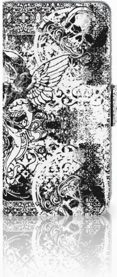 Telefoonhoesje met Naam Nokia 3.1 (2018) Skulls Angel