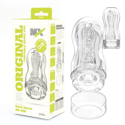 Chisa - Original Portable Boost Cup - Cup Masturbator - Transparant