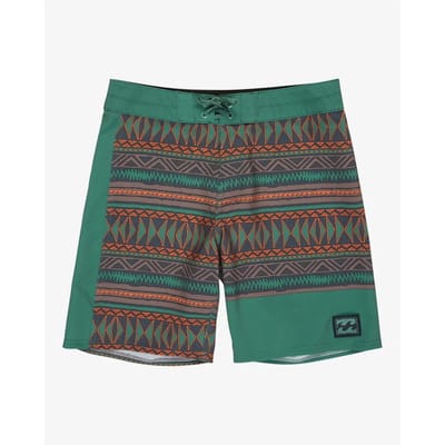 Billabong Burleigh Pro Zwembroek Groen 16 Years Jongen