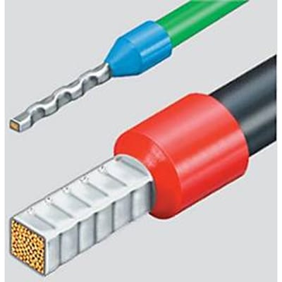Knipex 975308 Zelfinstellende krimptang voor adereindhulzen met voorinvoering - 190mm