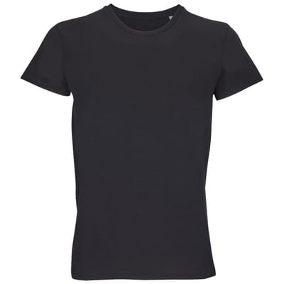 SOLS Unisex volwassen Crusader gerecycled T-shirt (Diep zwart)