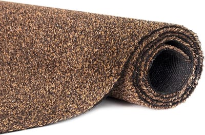 Kunstgras Mat - Balkon Tapijt - Buiten Gebruik - Waterdicht Antislip - 200 x 500 cm - Bruin