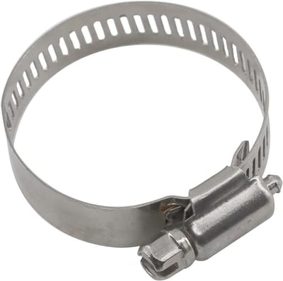 Dailygoods - (Verpakking van 10) 78-101 mm Roestvrij Stalen Buisklemmen Slangklemmen
