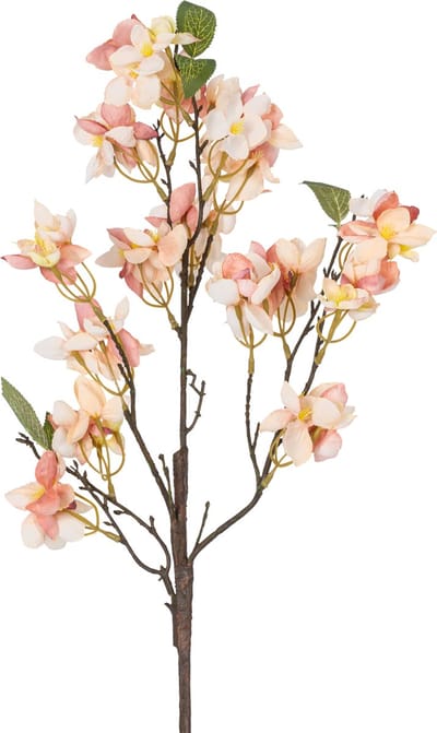 Easyplants | Kunstbloem Bloesem 60 cm roze | Zijde | Nepbloemen | roze | Onderhoudsvrij | Kant-en-klaar