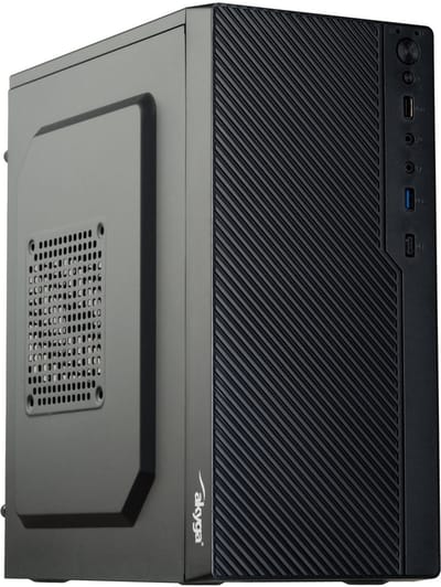Akyga Micro Atx Computerbehuizing Voor Matx Pc-Moederborden Ak36Bk Zwart