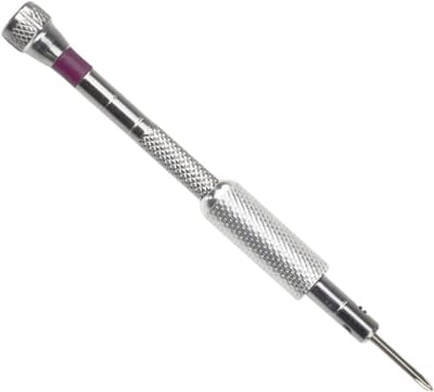 Precisie Schroevendraaierset - Kleine Tools - Elektronica Reparatie - Carbon Staal - 6 Maten - Zilverkleurig