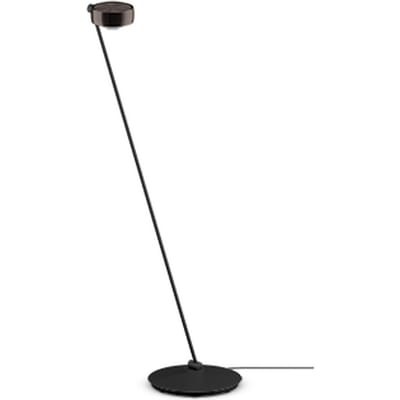 Occhio Sento Lettura  LED Vloerlamp  - black phantom - rechts - zonder air - 125 cm - C