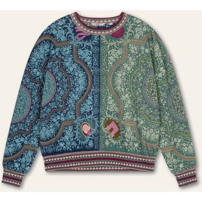 Oilily Helene Sweater- maatL Estate Blauw