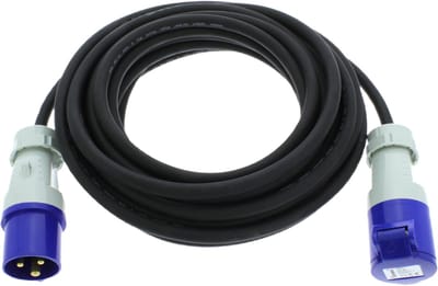 Vrijbuiter CEE verlengkabel - 20 meter - 3 x 2.5mm² - Max 3500 watt - Neopreen - Spatwaterdicht