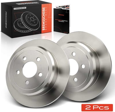 Frankberg 2x Remschijven Achteras voor Dodge Nitro Jeep