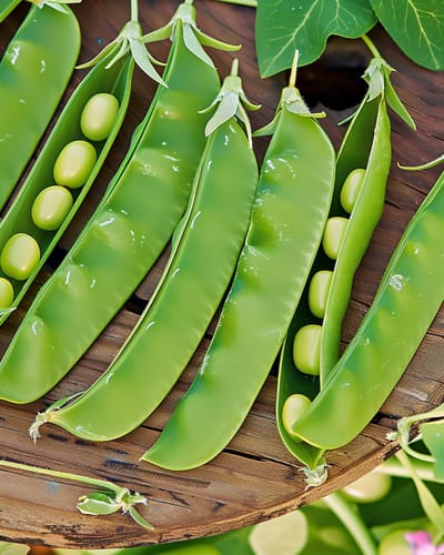 2 sets - Peulen Zaden De Grace Pisum Sativum Eenjarig Laagblijvend 100g