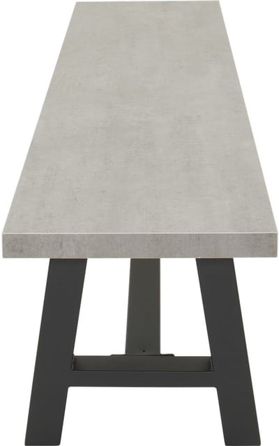 Bank Fresco 180x90cm - Moderne Sintered Stone Eettafelbank met Betonlook