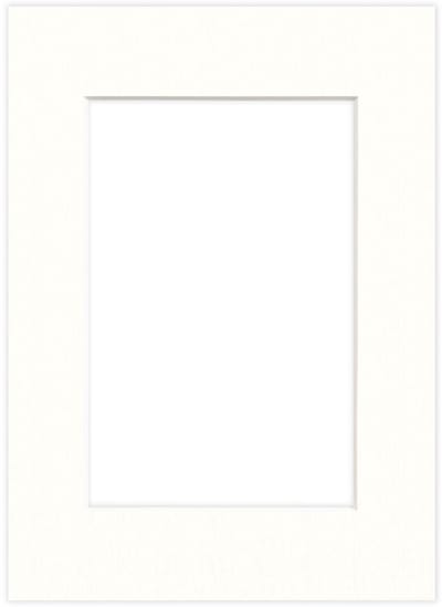 Passepartout 15x21 cm (voor 10x15 cm foto) Wit