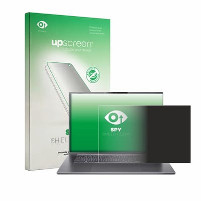 upscreen - privacy screenprotector voor Acer Aspire 18 AI A18-I71M - Folie Beschermfolie Blauwlichtfilter