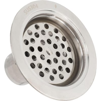 3,94 pouces Drain de sol de salle de bain en acier inoxydable Anti-odeur Antidérapant Rond pour douche de salle de bain gray