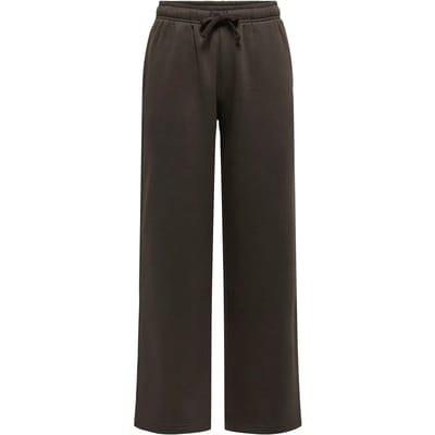 Only bruine dames broek   Straight fit   Steekzakken   Elastische boord   Duurzaam   Regular waist Bruin S