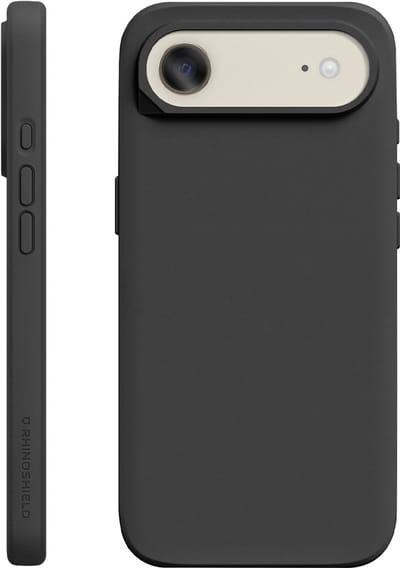 Rhinoshield, Hoesje geschikt voor iPhone Air - SolidX Series 3.5m Valbescherming MIL-STD 810G Gecertificeerd, Zwart