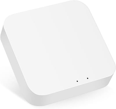 Slimme Lucht Monitor - Kwaliteit Sensor - Binnenklimaat Meten - Detecteert 6 Parameters - 100x100x40mm - Wit