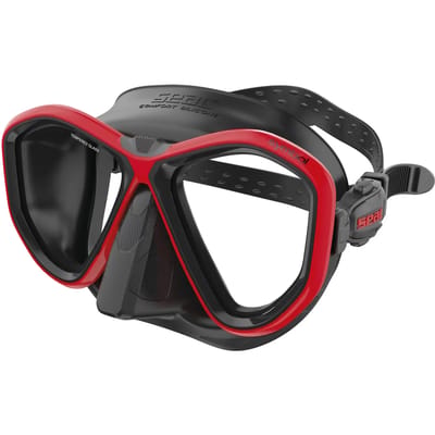Seacsub Symbol Black Duikmasker Zwart Man,Vrouw