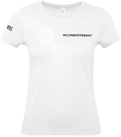 Grivel Climbdifferent T-shirt Met Korte Mouwen Wit L Vrouw