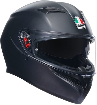 AGV K3 Mat zwart ECE2206 - Maat XXL - Integraal helm - Scooter helm - Motorhelm - Zwart - Scooterhelmen mannen en vrouwen.