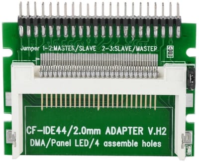 Allecto - CF Flash Adapter - 44Pin - Ideale oplossing voor opslag - Compact en lichtgewicht - Perfect voor industriële toepassingen - Geschikt ...