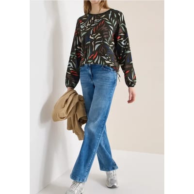 Gedessineerde blouse