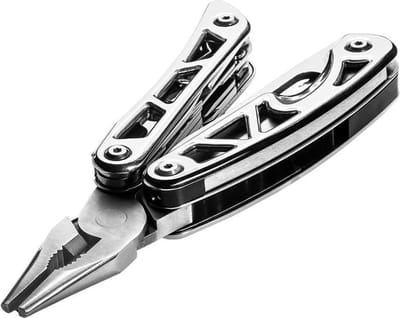 Multitool - 7-in-1 - Met 2 LED lampjes en hoes