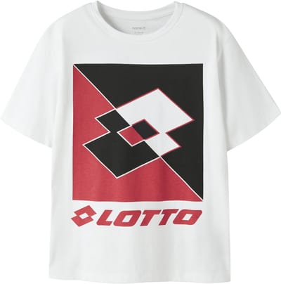 NAME IT - NKMJONAS LOTTO SS NREG TOP LNOOS VDE - Jongens - T-shirts