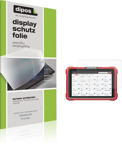 dipos – 2x Matte Beschermfolie geschikt voor KINGBOLEN K10 Elite | Krasbestendige & antireflecterende Screenprotector Ultra-Thin