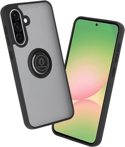 Hoes voor Samsung Galaxy A56 A566, Techsuit, Glinth, Zwart