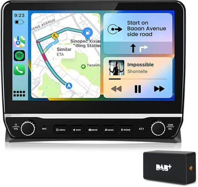 Hexinex 10.1" autoradio Geschikt voor VW Multivan T5 2008-2015 - Draadloos CarPlay, Android Auto, Androdi 15, multimediaspeler, 2GB+64GB