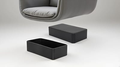 8 Stuks PVC Beschermers voor Stoelpoot en Meubelfoot - Flexibele Rechthoekige Caps voor Vloerbescherming, 50 x 100 mm, Zwart