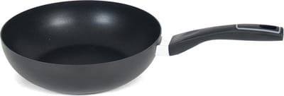 San Ignacio Wokpan Gusto - D28 cm - anti-aanbak laag - aluminium - zwart - wokken