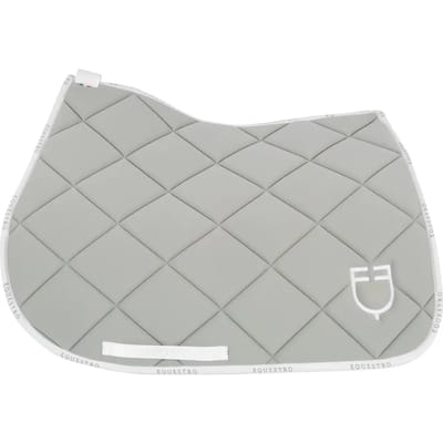 Technisch stoffen springzadeldoek met logo voor paard Equestro