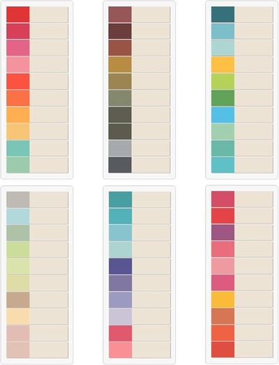 Dailygoods- Notitieblaadjes 1200 stuks - Indextabs - Pagina's - Waterdicht - Beschrijfbare Bladwijzers - Duurzaam en Herbruikbaar - Sticky Notes