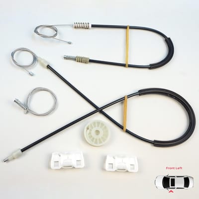 BWR469 Elektrische Raammechanisme Reparatieset Voordeur Links voor VW Sharan Seat Alhambra MK1 1995-2010 Ford Galaxy MK1 7M0837461
